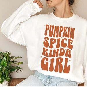 Pumpkin Spice Sweatshirt, Fall Sweatshirt, Cozy Sweatshirt, Autumn Sweatshirt
